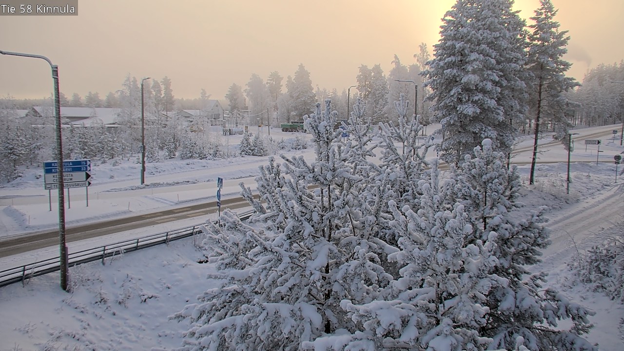 Weather Camera Image Road 58 Kinnula, Kinnula, Keski-Suomi