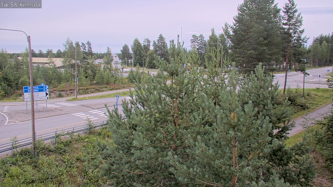 Weather Camera Image Väg 58 Kinnula, Kinnula, Keski-Suomi