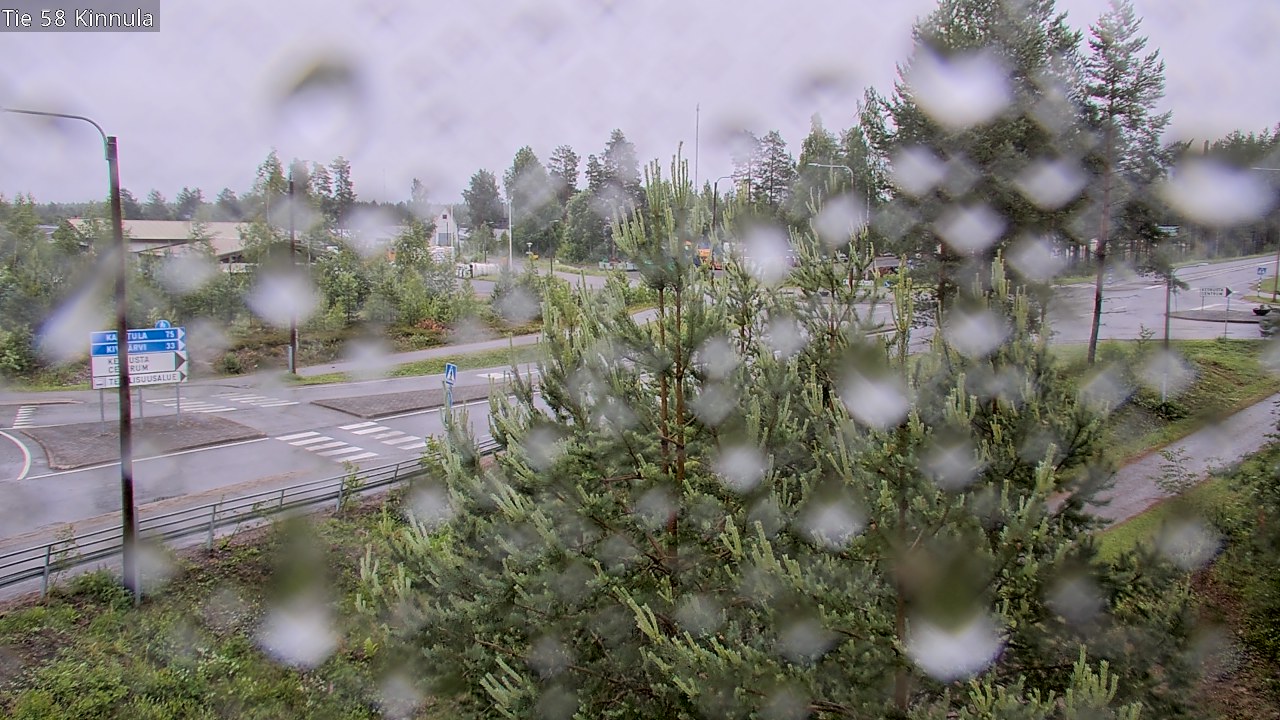 Weather Camera Image Väg 58 Kinnula, Kinnula, Keski-Suomi