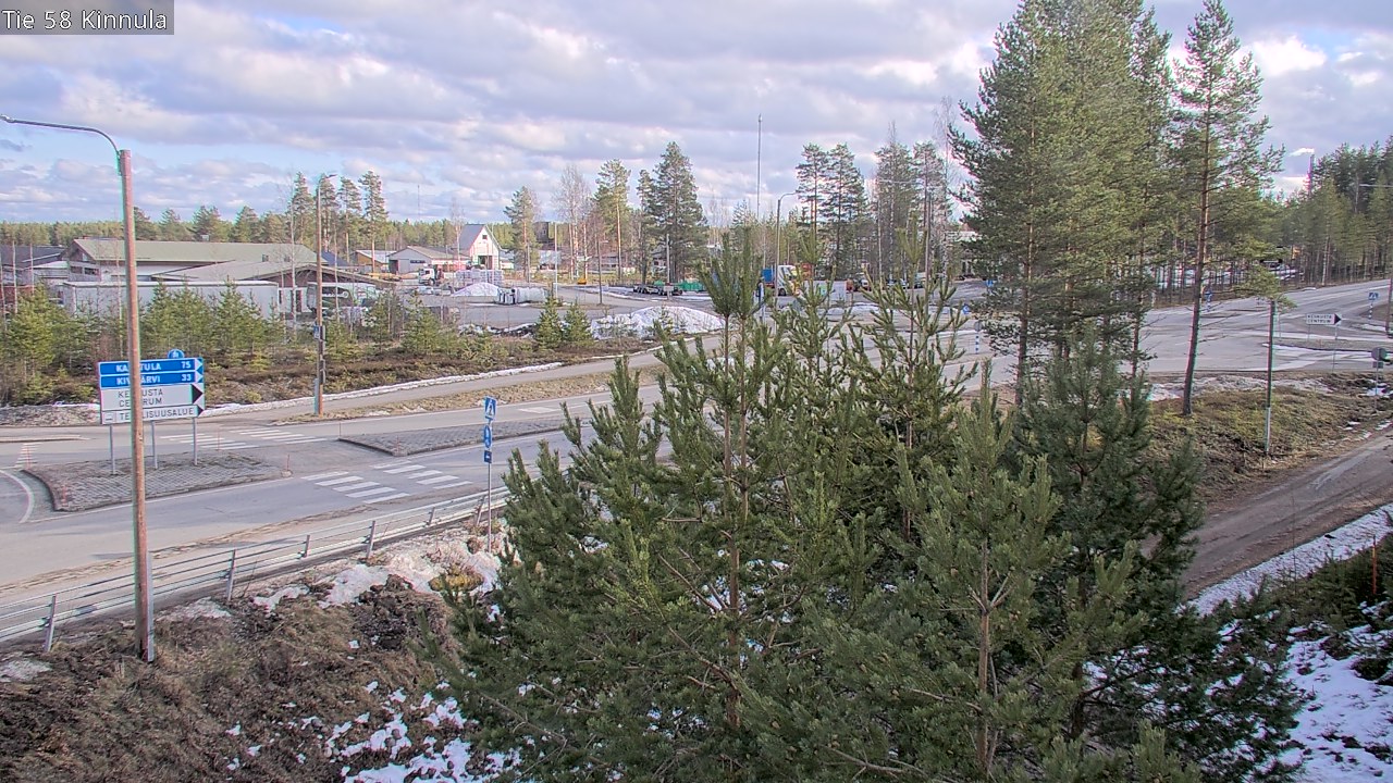 Weather Camera Image Road 58 Kinnula, Kinnula, Keski-Suomi