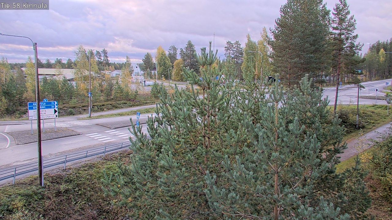 Weather Camera Image Väg 58 Kinnula, Kinnula, Keski-Suomi