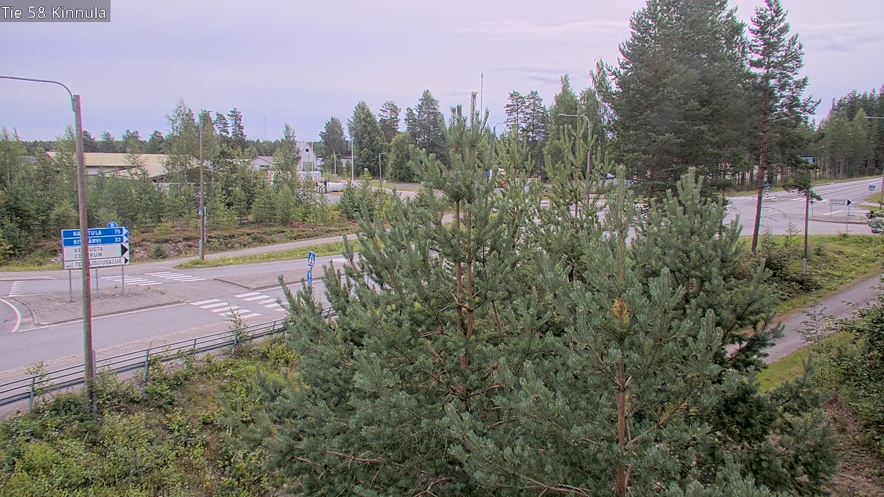 Weather Camera Image Väg 58 Kinnula, Kinnula, Keski-Suomi