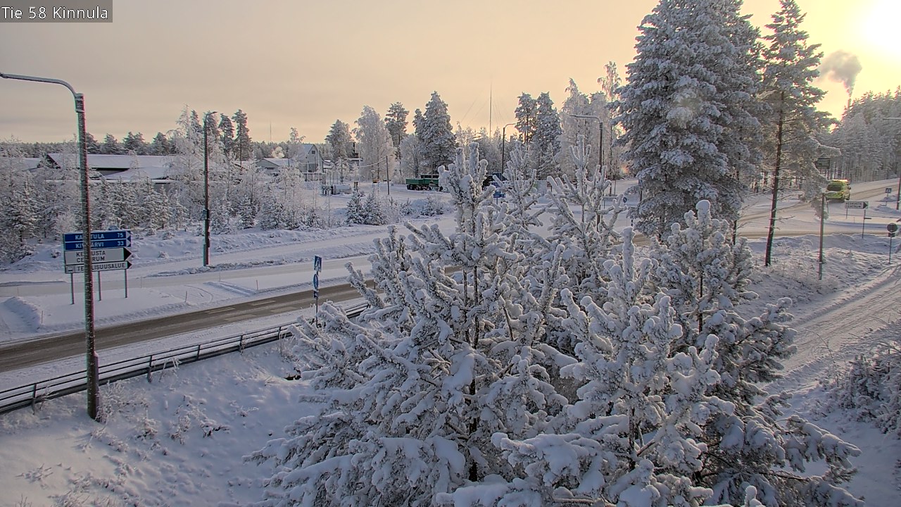 Weather Camera Image Väg 58 Kinnula, Kinnula, Keski-Suomi