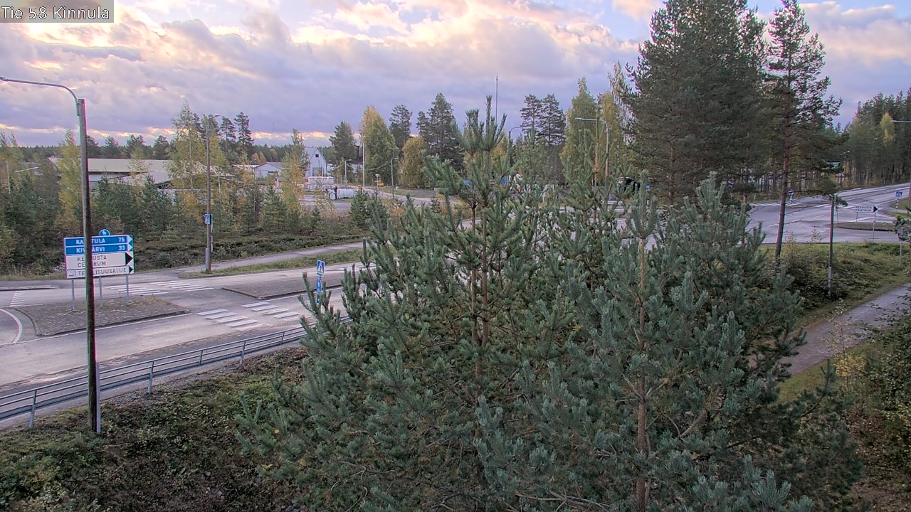 Weather Camera Image Väg 58 Kinnula, Kinnula, Keski-Suomi