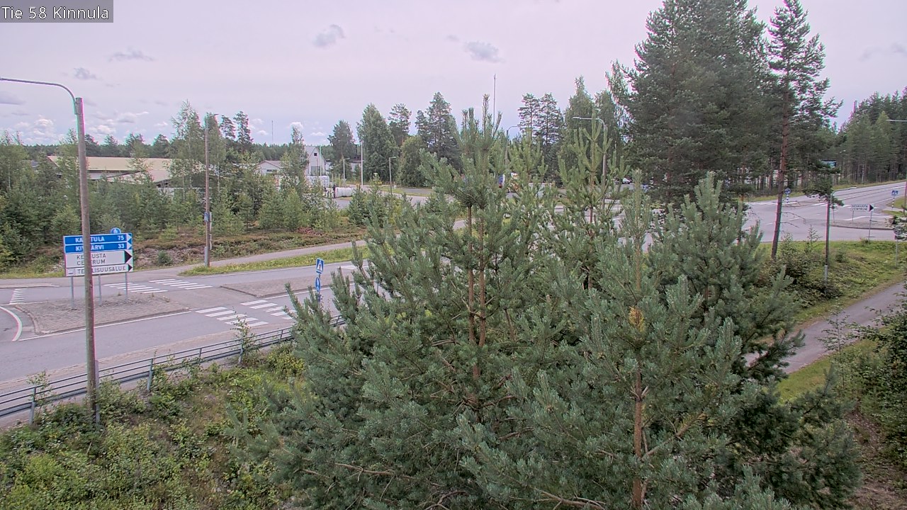 Weather Camera Image Väg 58 Kinnula, Kinnula, Keski-Suomi