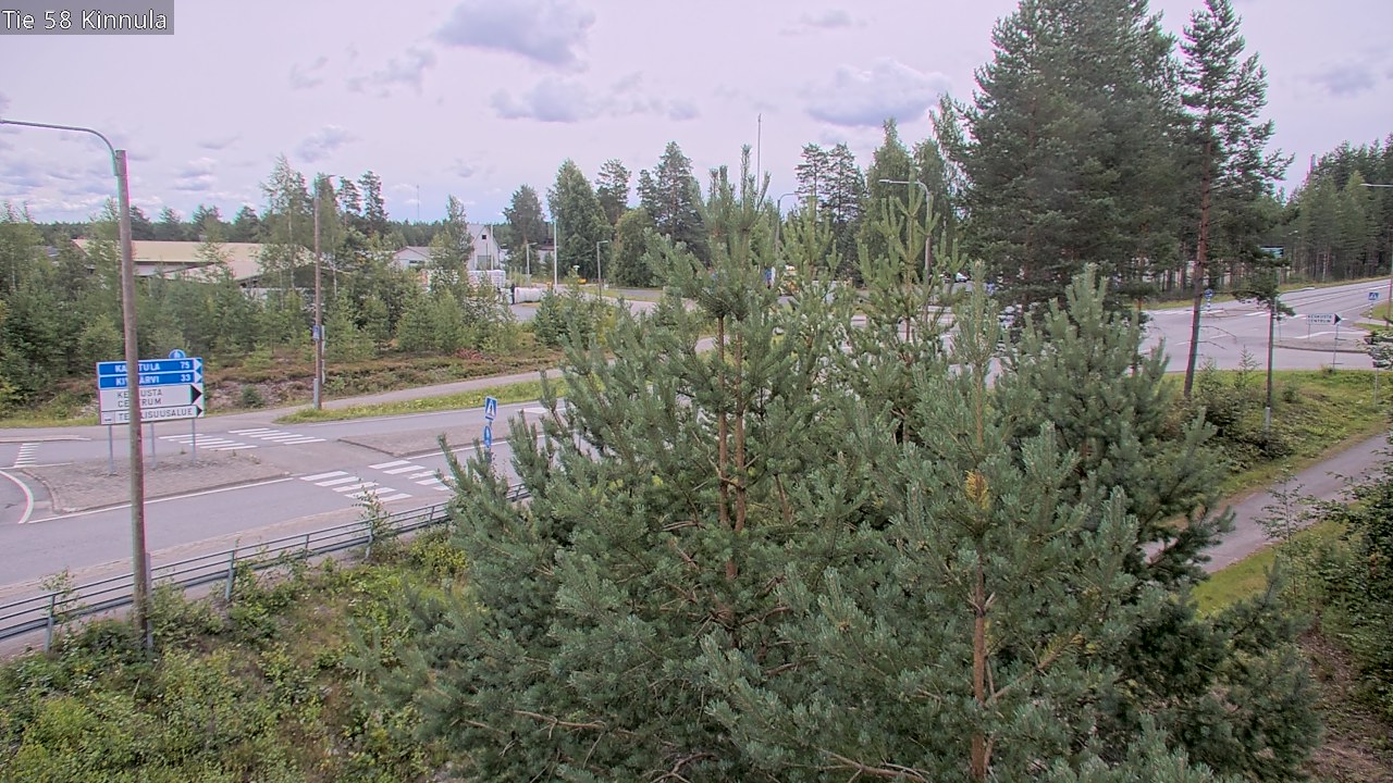 Weather Camera Image Väg 58 Kinnula, Kinnula, Keski-Suomi