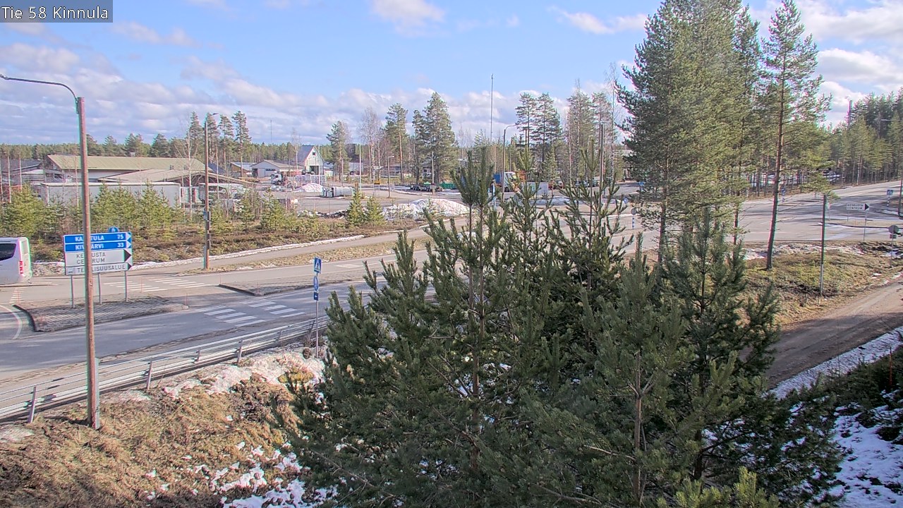 Weather Camera Image Road 58 Kinnula, Kinnula, Keski-Suomi