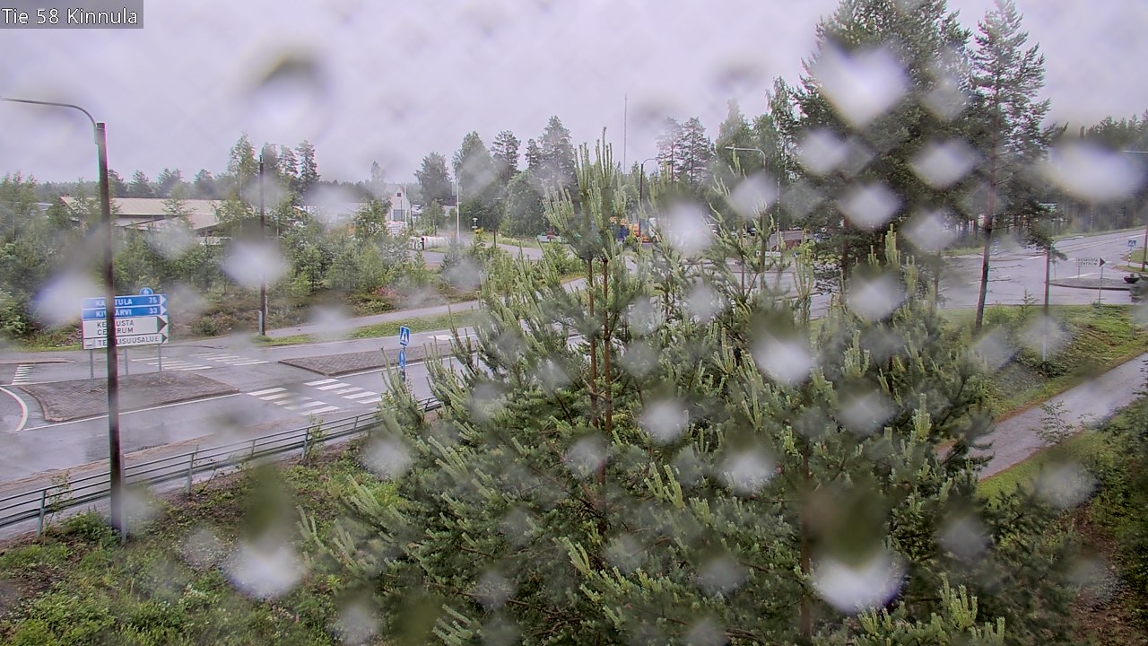 Weather Camera Image Väg 58 Kinnula, Kinnula, Keski-Suomi