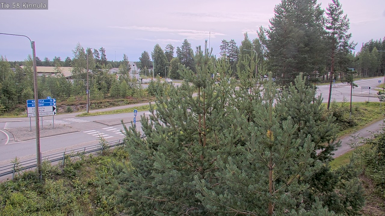 Weather Camera Image Väg 58 Kinnula, Kinnula, Keski-Suomi