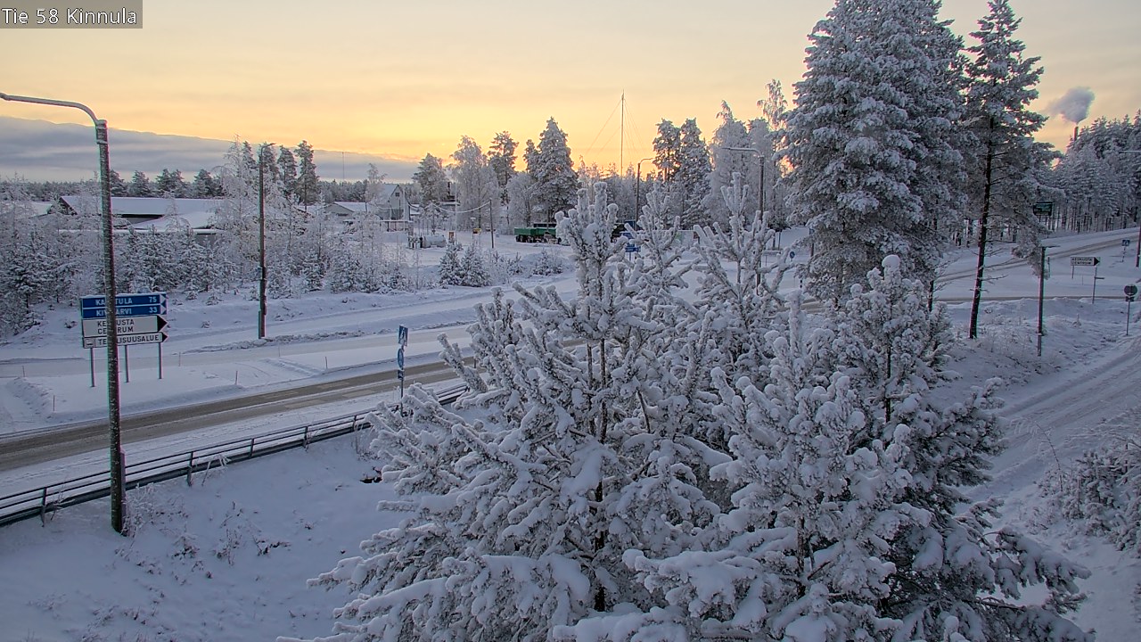 Weather Camera Image Road 58 Kinnula, Kinnula, Keski-Suomi