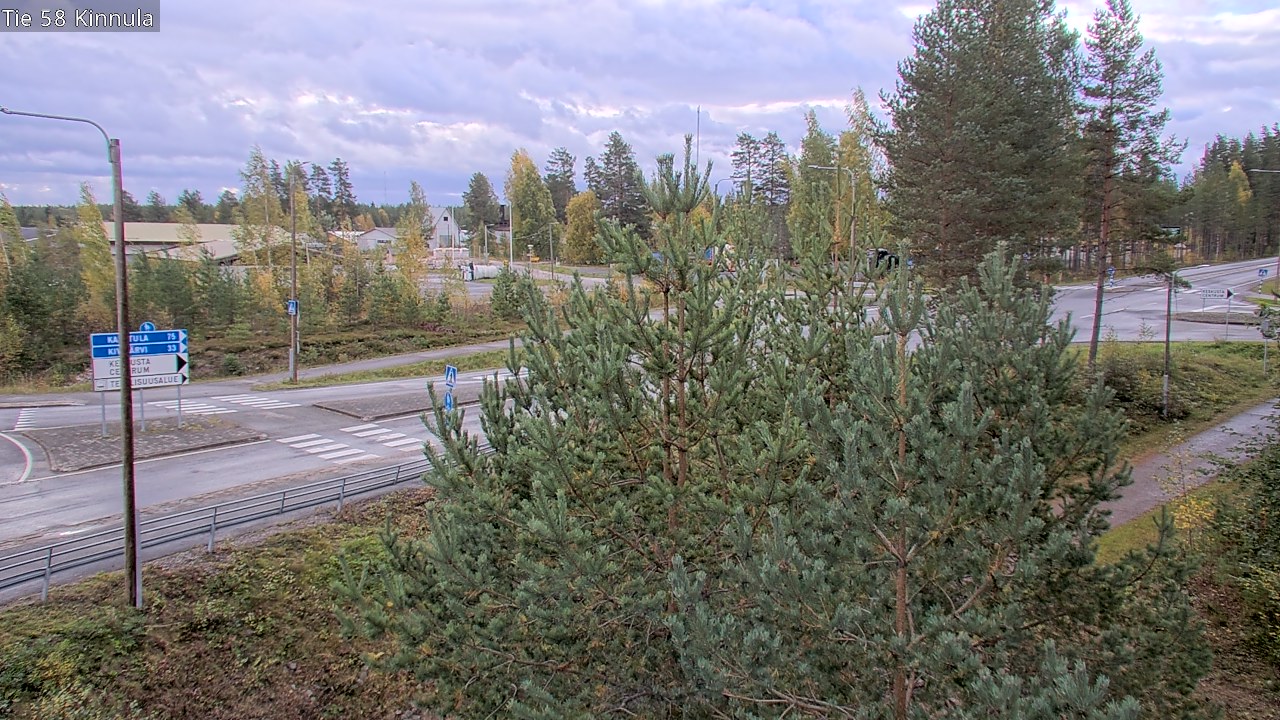 Weather Camera Image Väg 58 Kinnula, Kinnula, Keski-Suomi