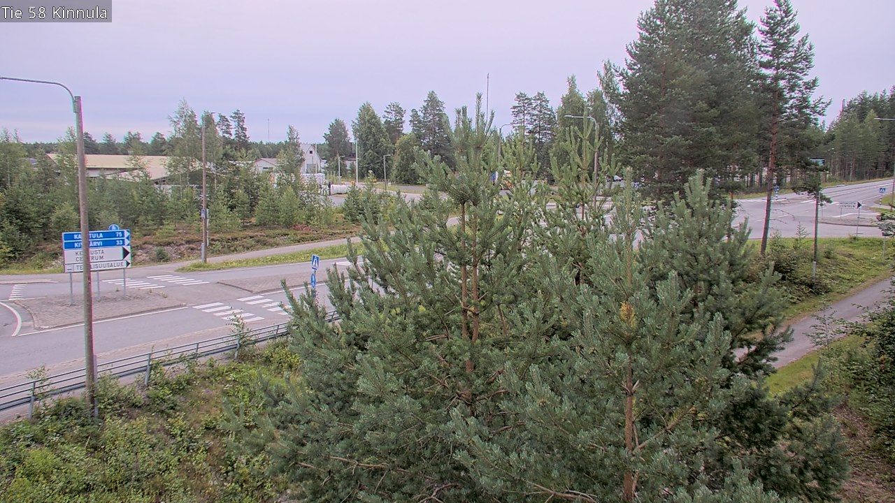 Weather Camera Image Väg 58 Kinnula, Kinnula, Keski-Suomi