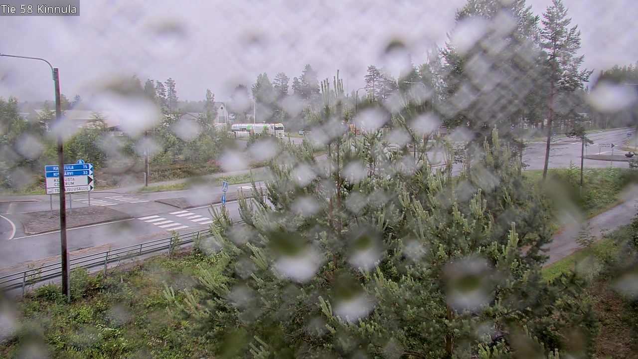 Weather Camera Image Väg 58 Kinnula, Kinnula, Keski-Suomi