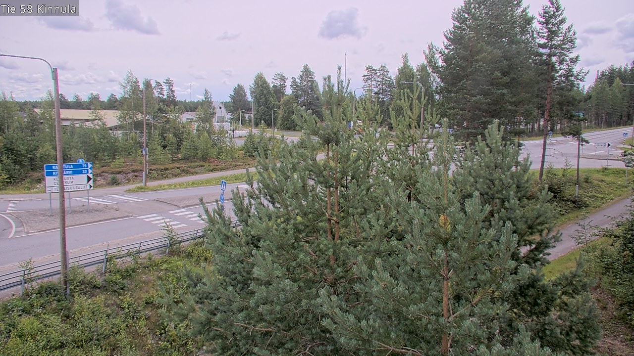 Weather Camera Image Väg 58 Kinnula, Kinnula, Keski-Suomi