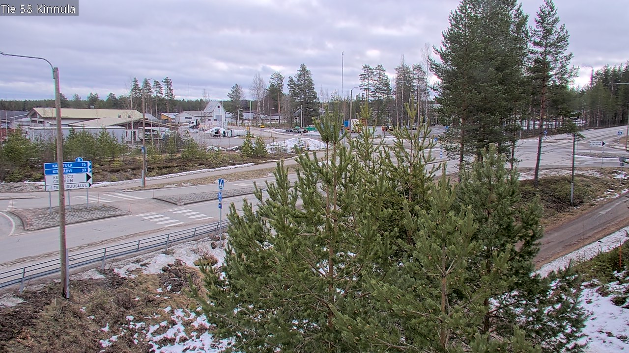 Weather Camera Image Road 58 Kinnula, Kinnula, Keski-Suomi