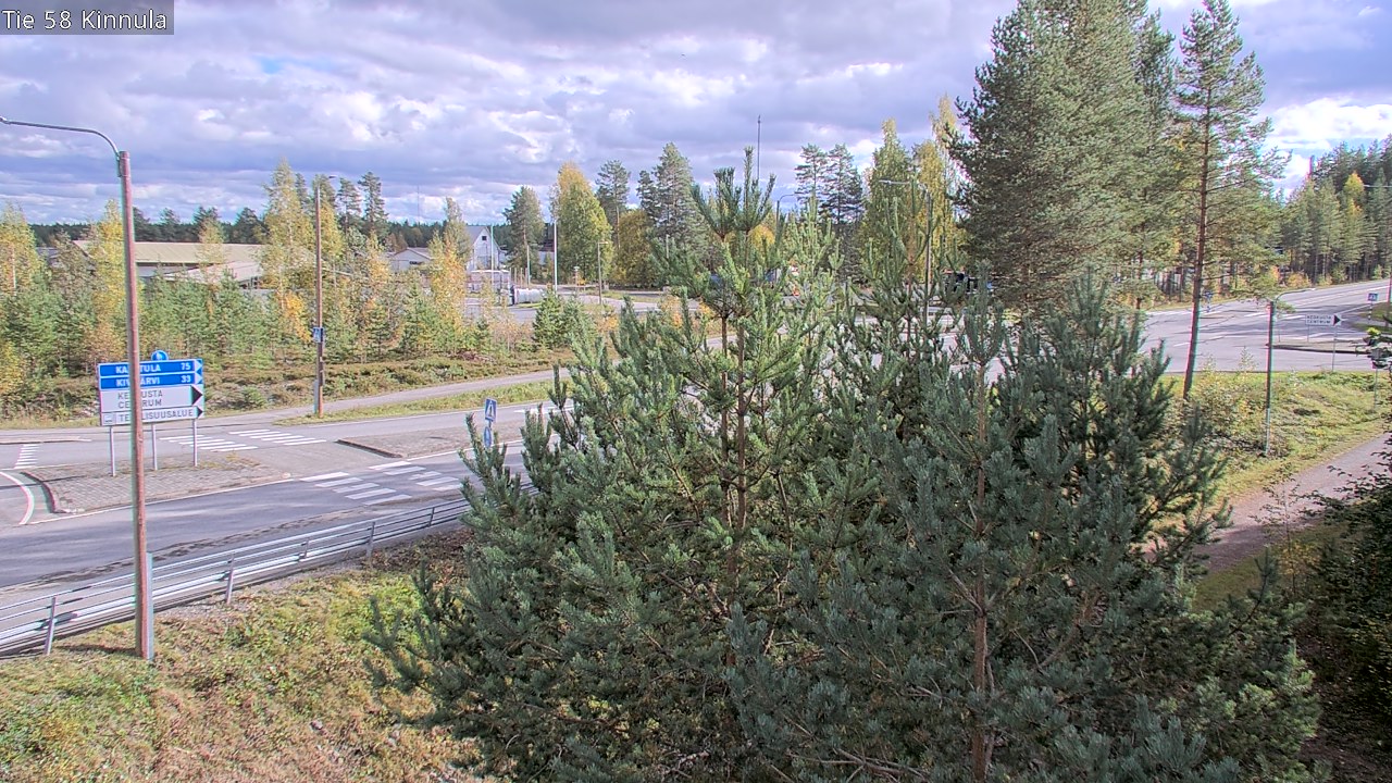 Weather Camera Image Road 58 Kinnula, Kinnula, Keski-Suomi