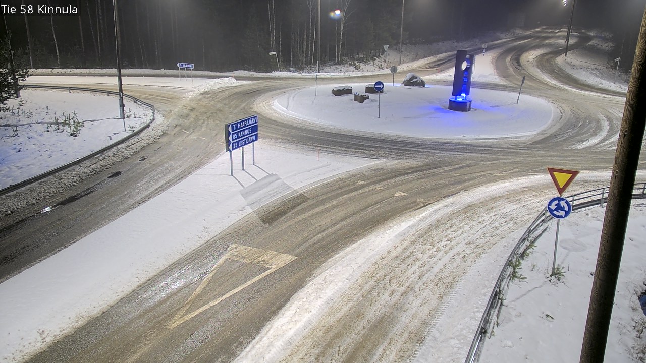 Weather Camera Image Road 58 Kinnula, Kinnula, Keski-Suomi