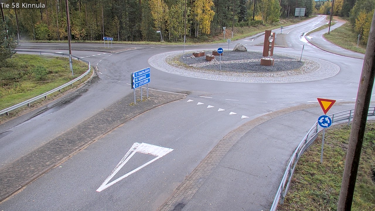 Weather Camera Image Väg 58 Kinnula, Kinnula, Keski-Suomi