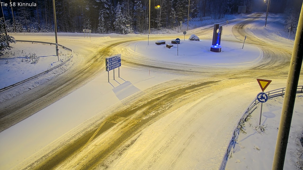 Kelikamerat Kuva Tie 58 Kinnula, Kinnula, Keski-Suomi