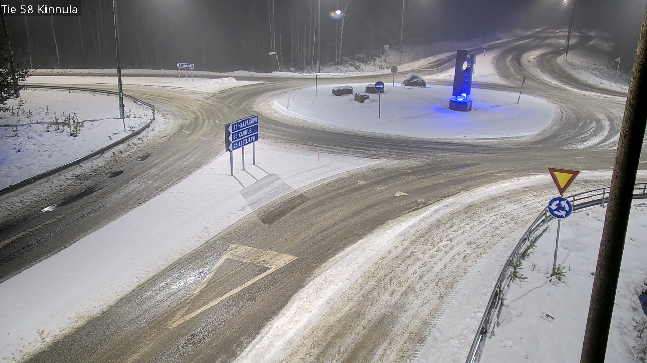Weather Camera Image Road 58 Kinnula, Kinnula, Keski-Suomi