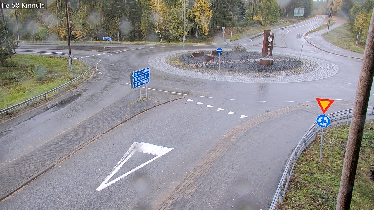 Weather Camera Image Road 58 Kinnula, Kinnula, Keski-Suomi