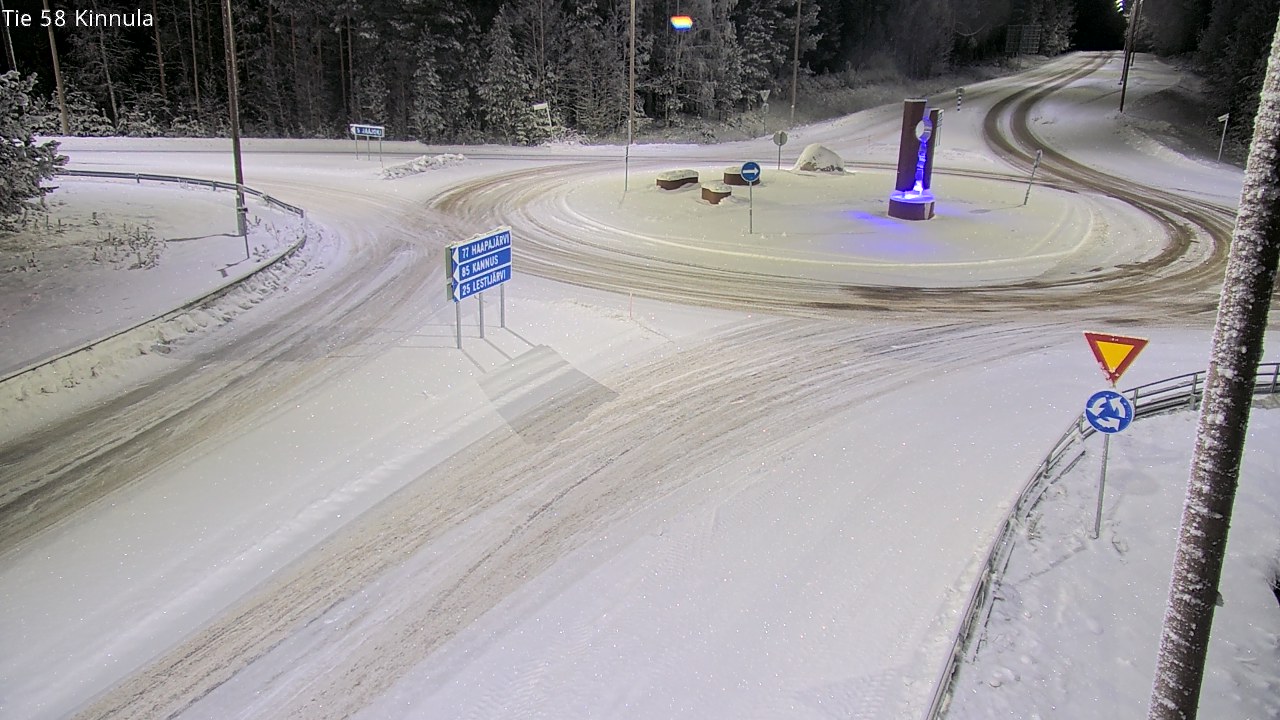 Kelikamerat Kuva Tie 58 Kinnula, Kinnula, Keski-Suomi