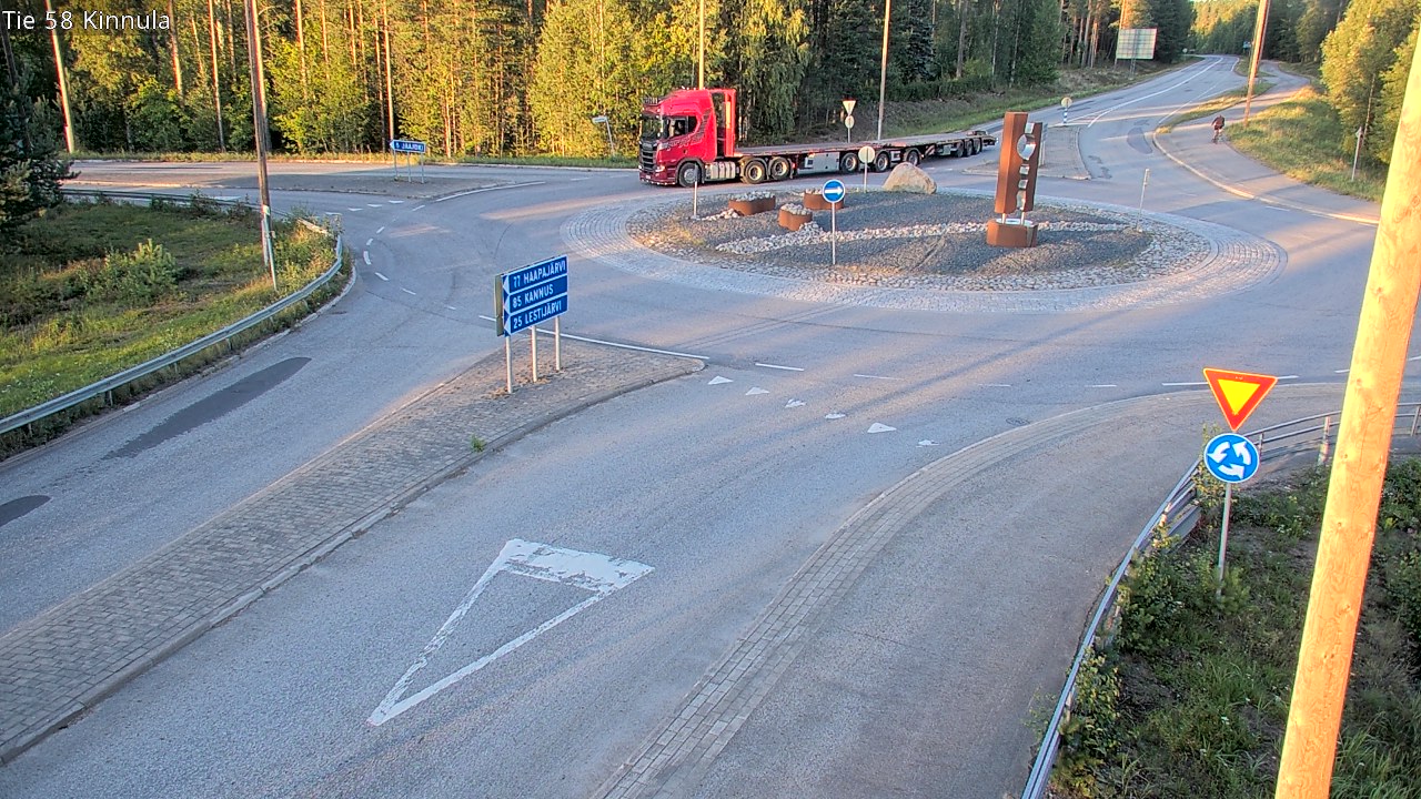 Kelikamerat Kuva Tie 58 Kinnula, Kinnula, Keski-Suomi