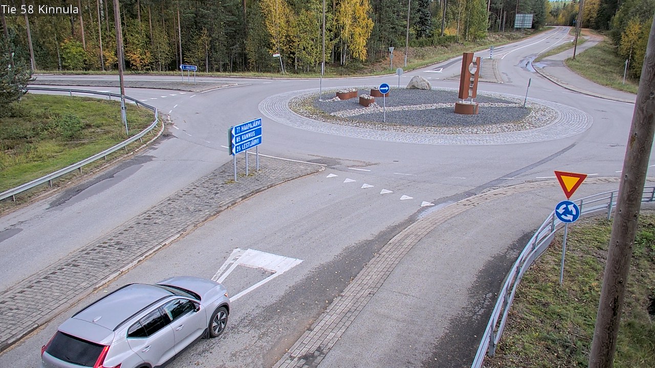 Weather Camera Image Väg 58 Kinnula, Kinnula, Keski-Suomi