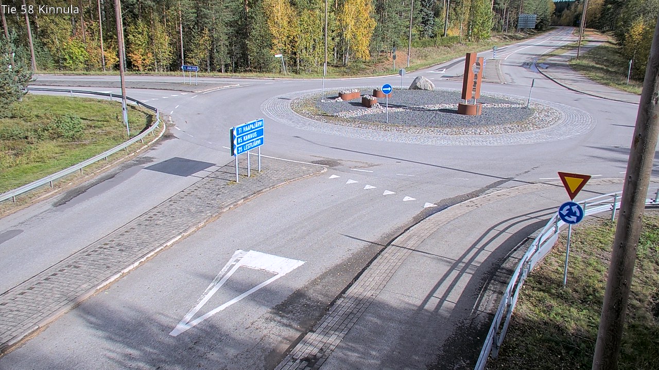 Weather Camera Image Väg 58 Kinnula, Kinnula, Keski-Suomi