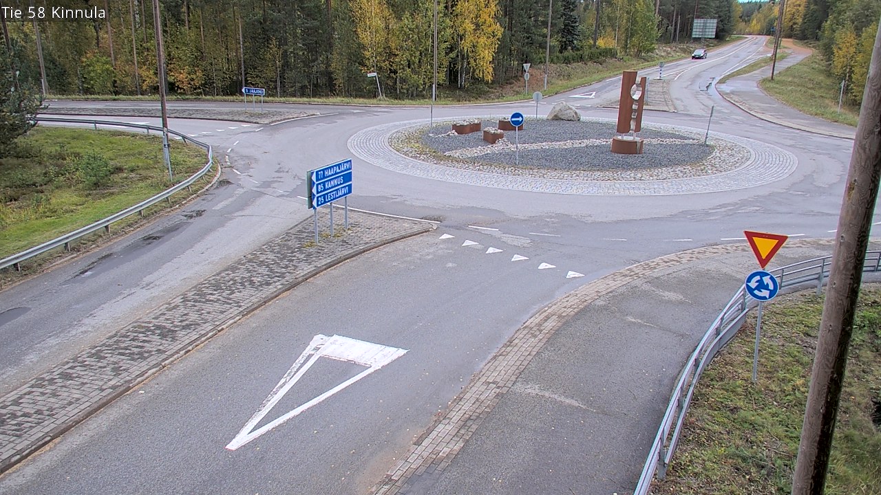 Weather Camera Image Väg 58 Kinnula, Kinnula, Keski-Suomi