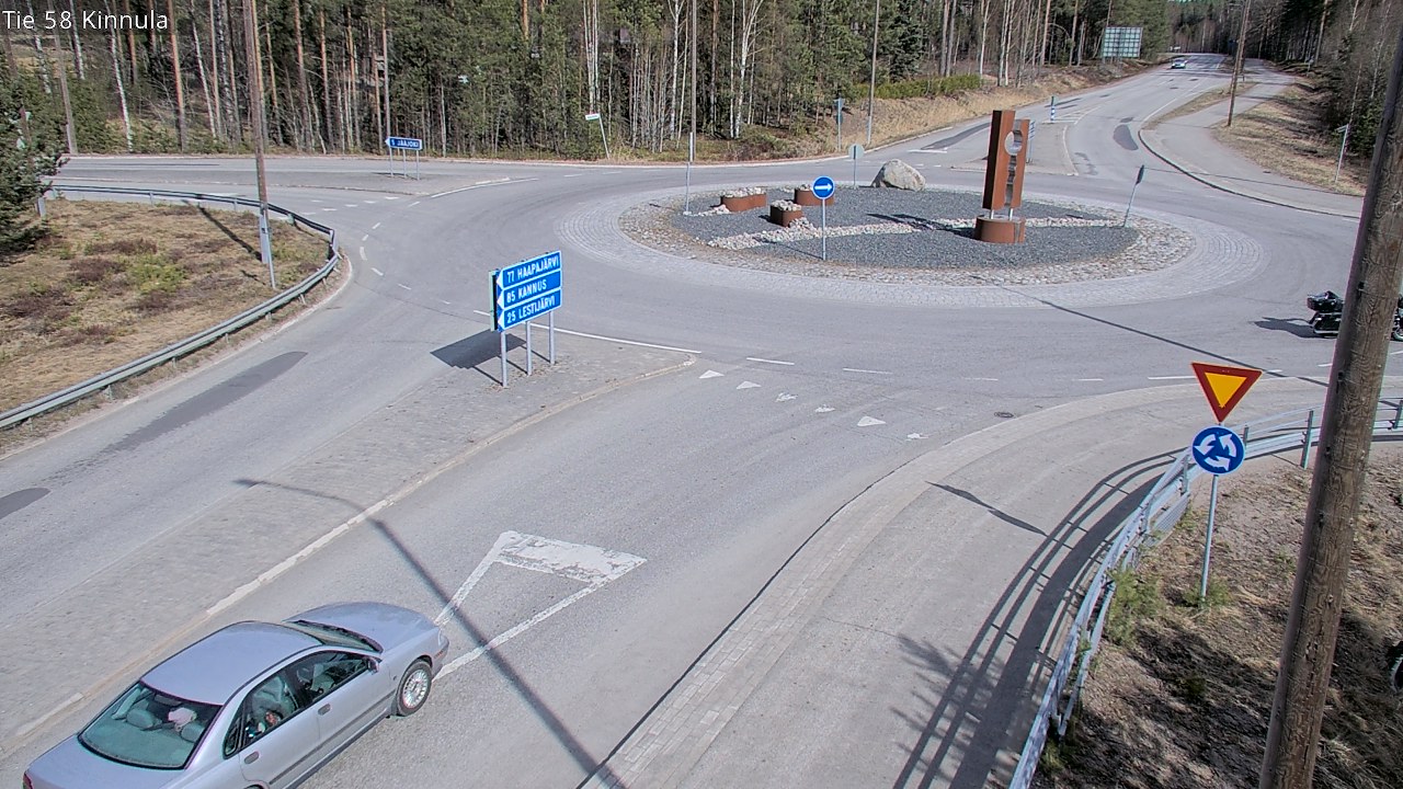 Weather Camera Image Väg 58 Kinnula, Kinnula, Keski-Suomi