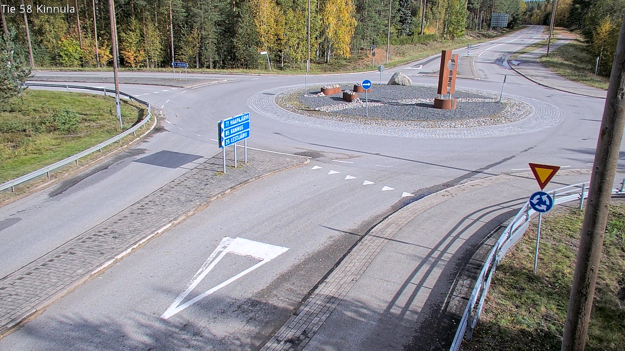Weather Camera Image Väg 58 Kinnula, Kinnula, Keski-Suomi