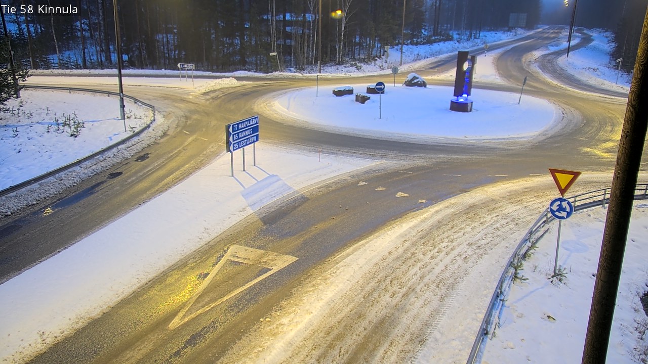 Weather Camera Image Road 58 Kinnula, Kinnula, Keski-Suomi