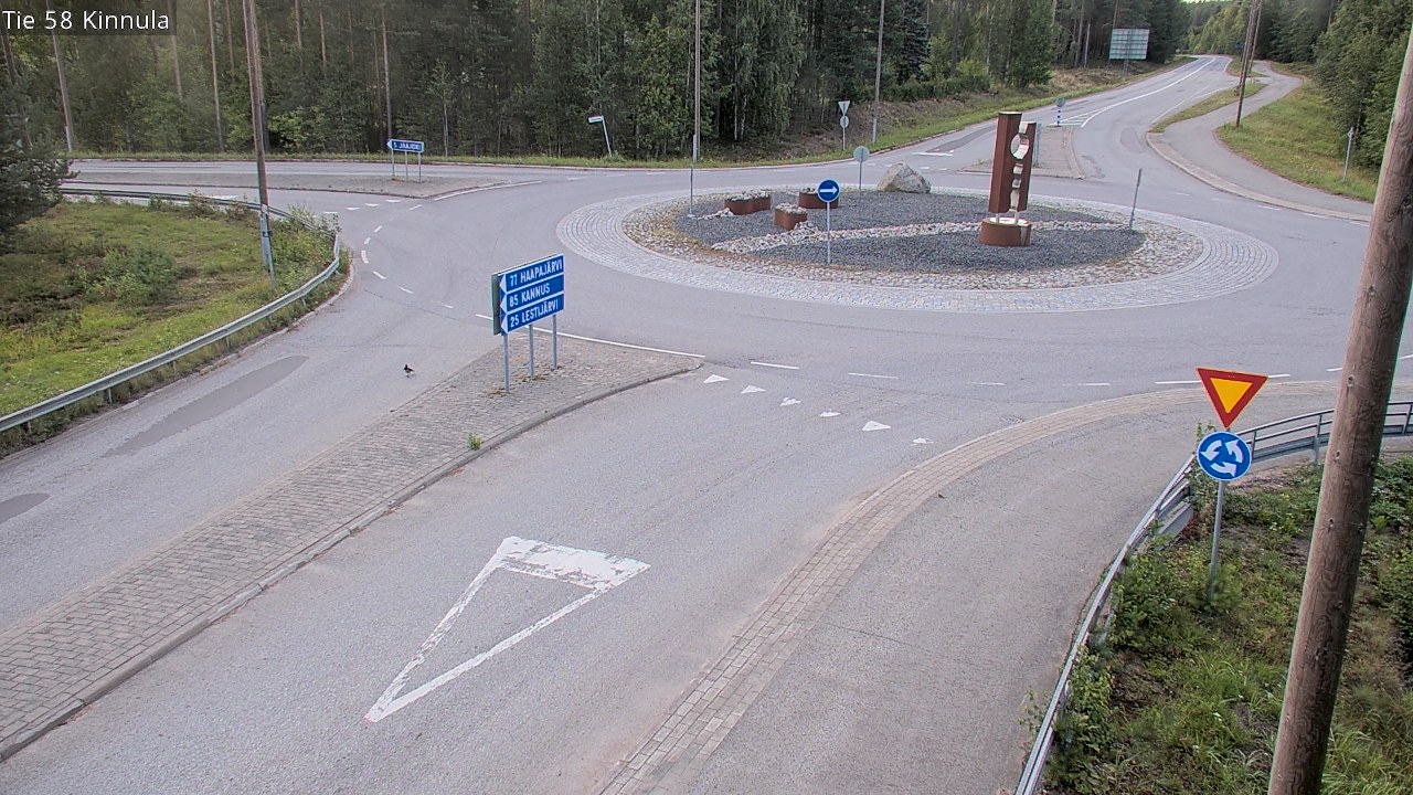 Weather Camera Image Väg 58 Kinnula, Kinnula, Keski-Suomi