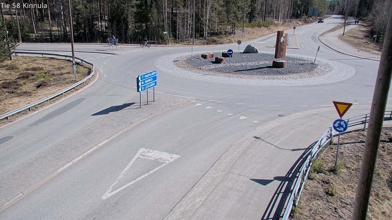 Weather Camera Image Väg 58 Kinnula, Kinnula, Keski-Suomi