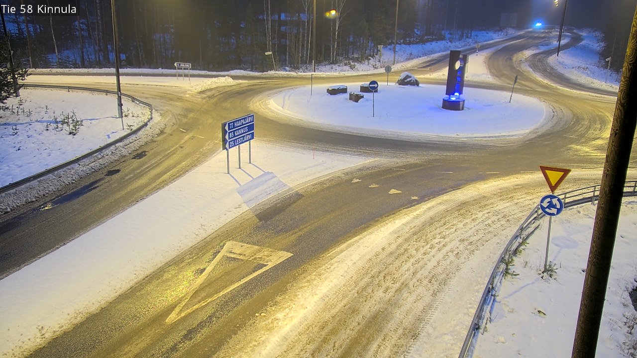 Weather Camera Image Road 58 Kinnula, Kinnula, Keski-Suomi