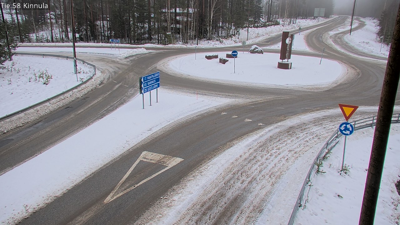 Weather Camera Image Road 58 Kinnula, Kinnula, Keski-Suomi