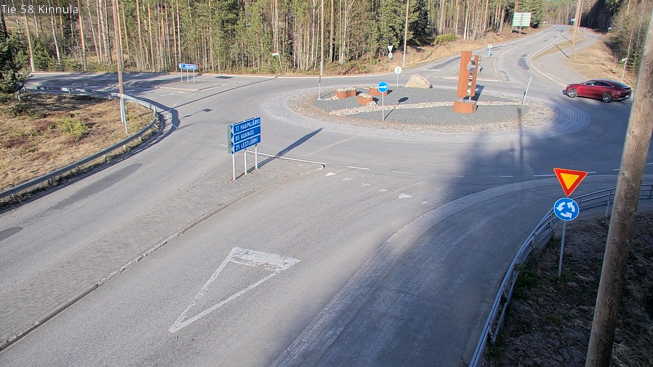 Weather Camera Image Väg 58 Kinnula, Kinnula, Keski-Suomi