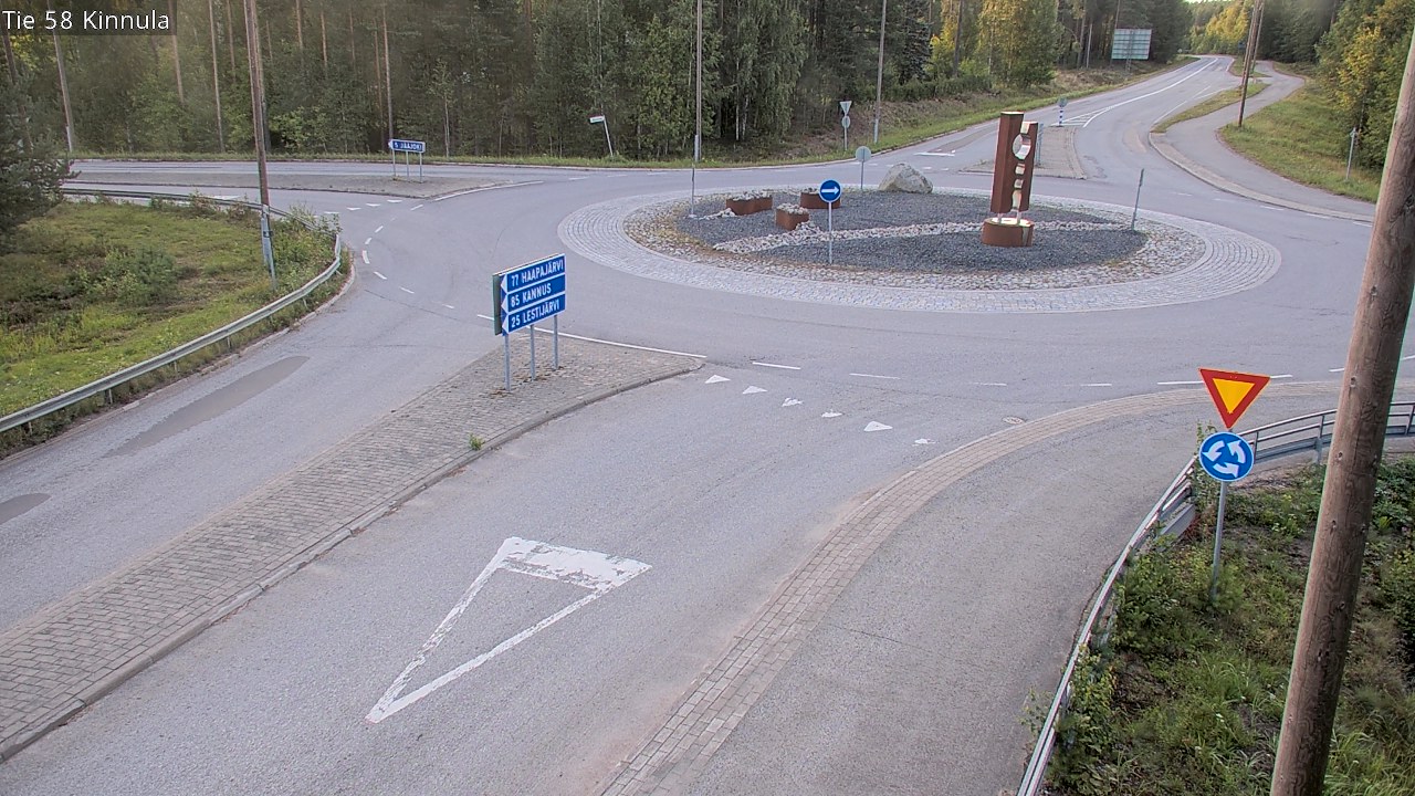 Weather Camera Image Väg 58 Kinnula, Kinnula, Keski-Suomi