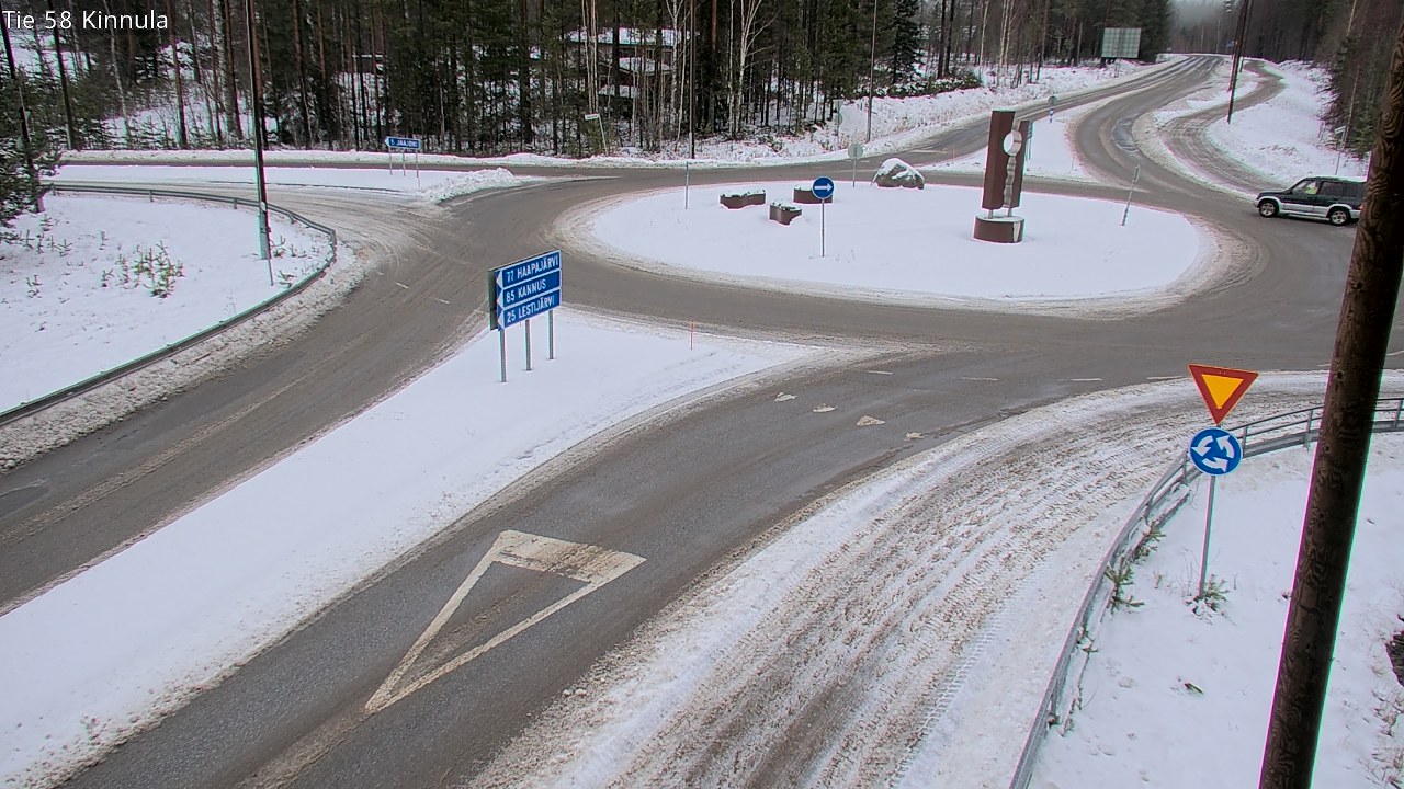 Weather Camera Image Road 58 Kinnula, Kinnula, Keski-Suomi