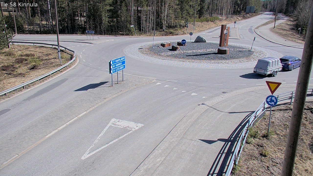 Weather Camera Image Väg 58 Kinnula, Kinnula, Keski-Suomi