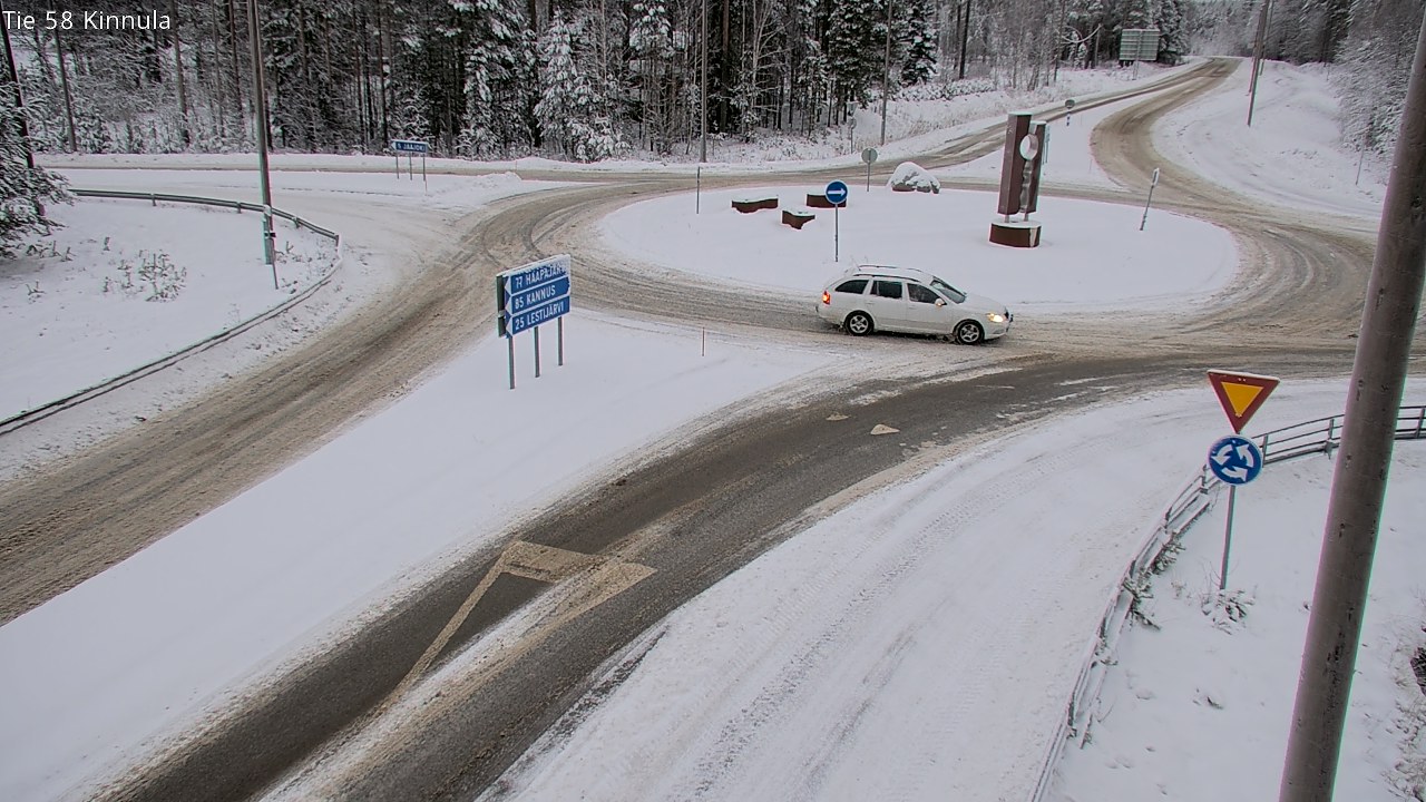 Kelikamerat Kuva Tie 58 Kinnula, Kinnula, Keski-Suomi