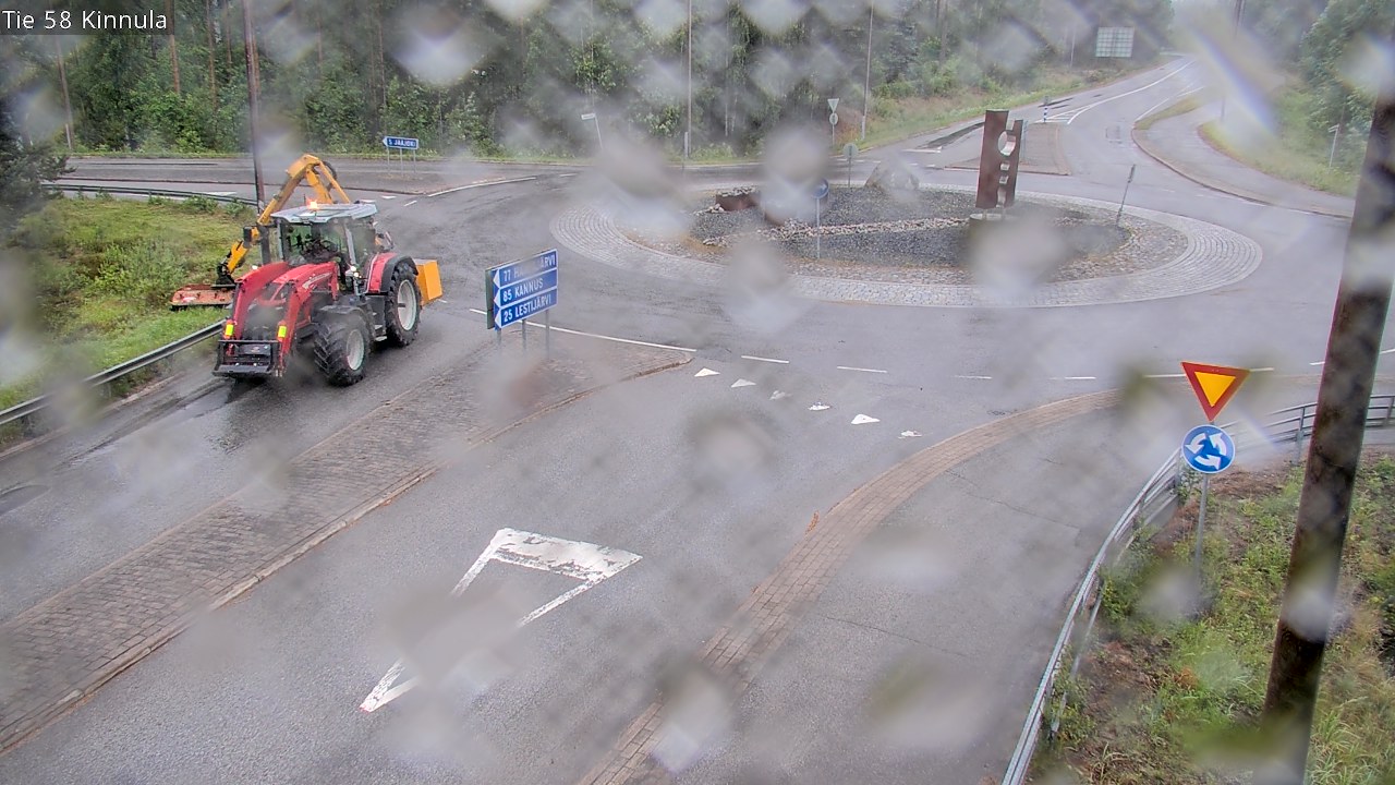 Weather Camera Image Väg 58 Kinnula, Kinnula, Keski-Suomi