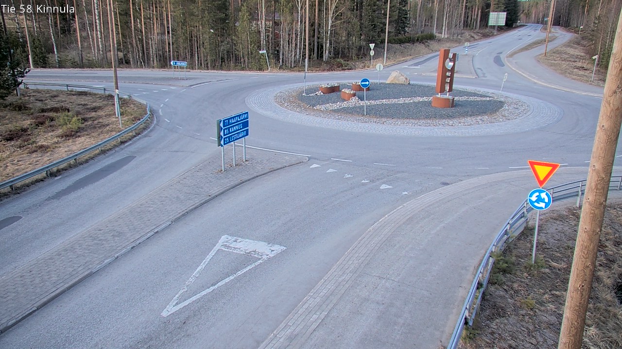 Weather Camera Image Väg 58 Kinnula, Kinnula, Keski-Suomi