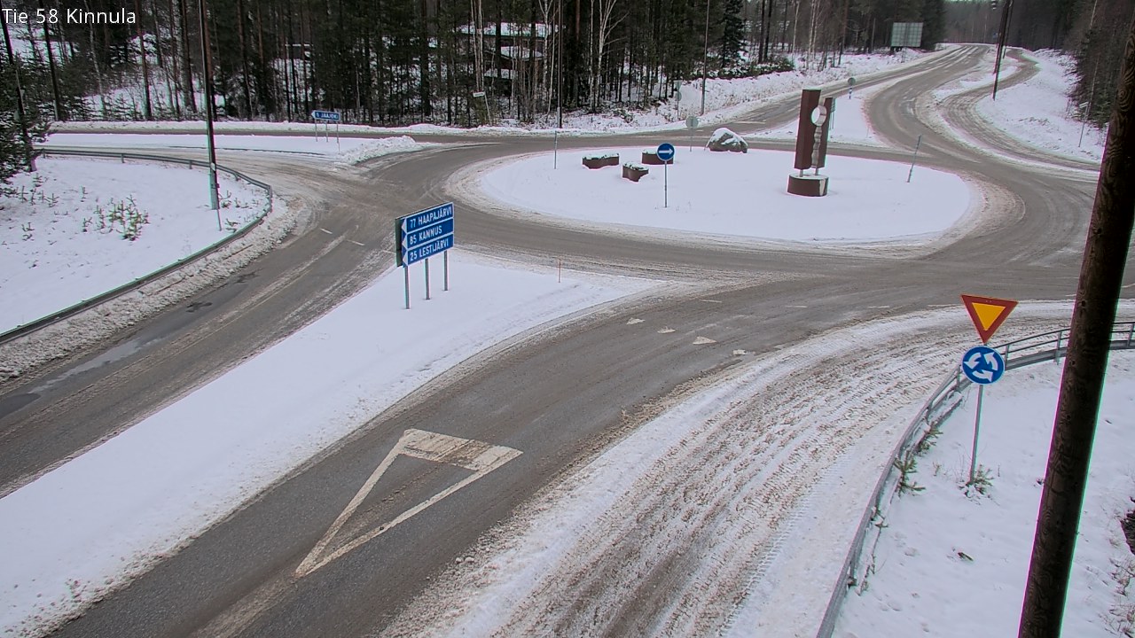 Weather Camera Image Road 58 Kinnula, Kinnula, Keski-Suomi