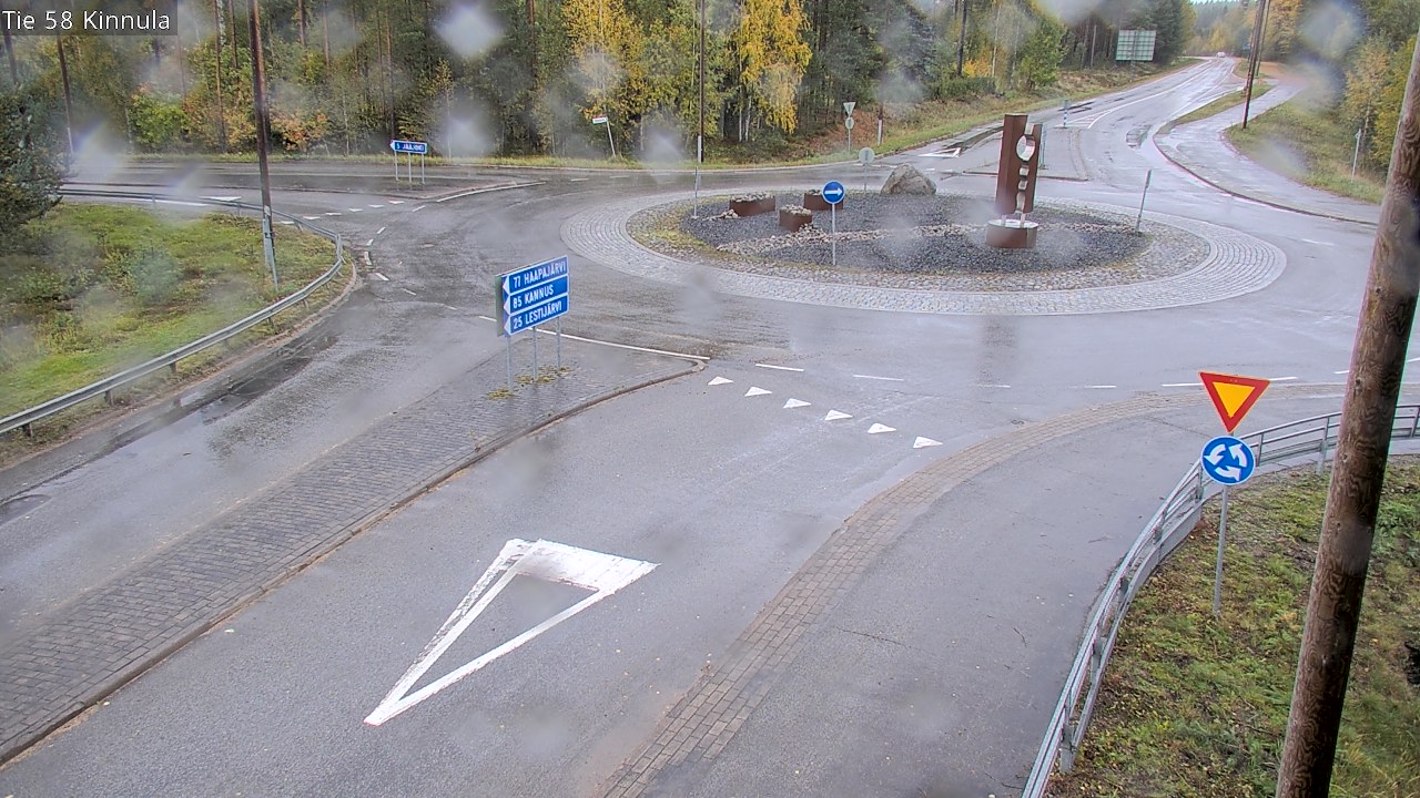 Weather Camera Image Road 58 Kinnula, Kinnula, Keski-Suomi