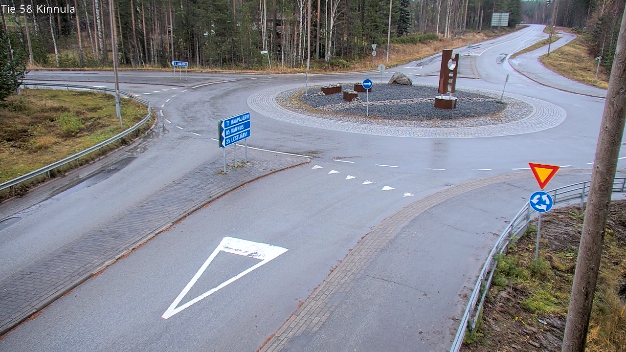 Weather Camera Image Väg 58 Kinnula, Kinnula, Keski-Suomi