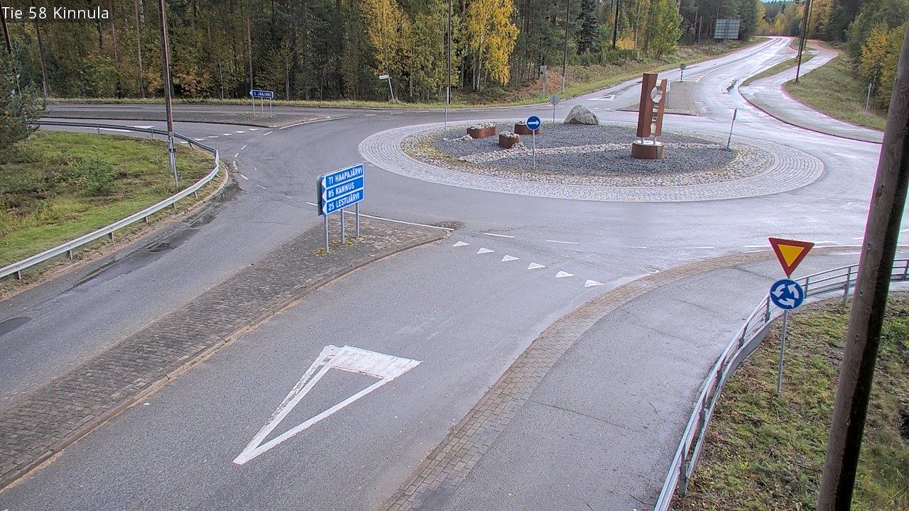 Weather Camera Image Väg 58 Kinnula, Kinnula, Keski-Suomi