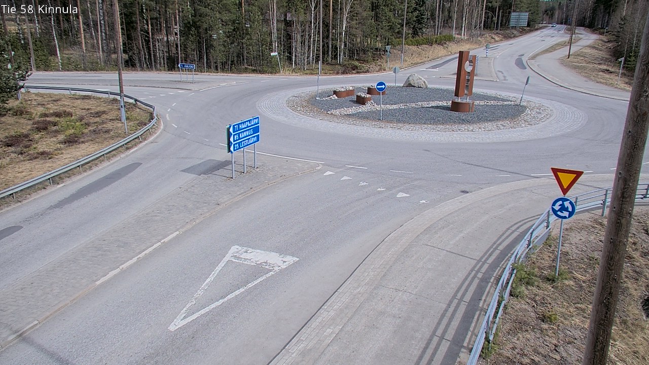 Weather Camera Image Väg 58 Kinnula, Kinnula, Keski-Suomi