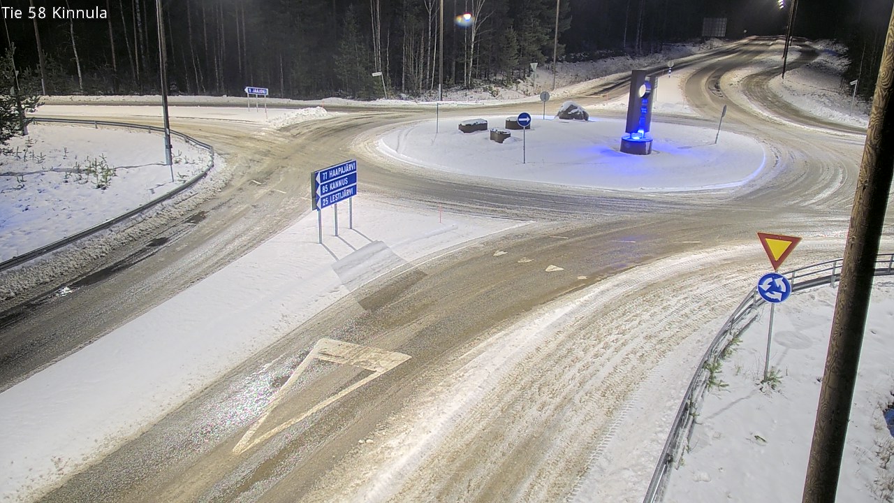Weather Camera Image Road 58 Kinnula, Kinnula, Keski-Suomi